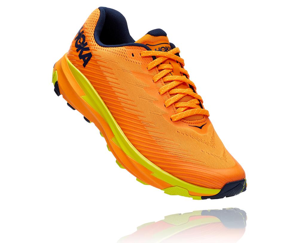 Hoka One One Torrent 2 Moški Pohodniški Čevlji Svetlo Zlata / Roza SI-571342D